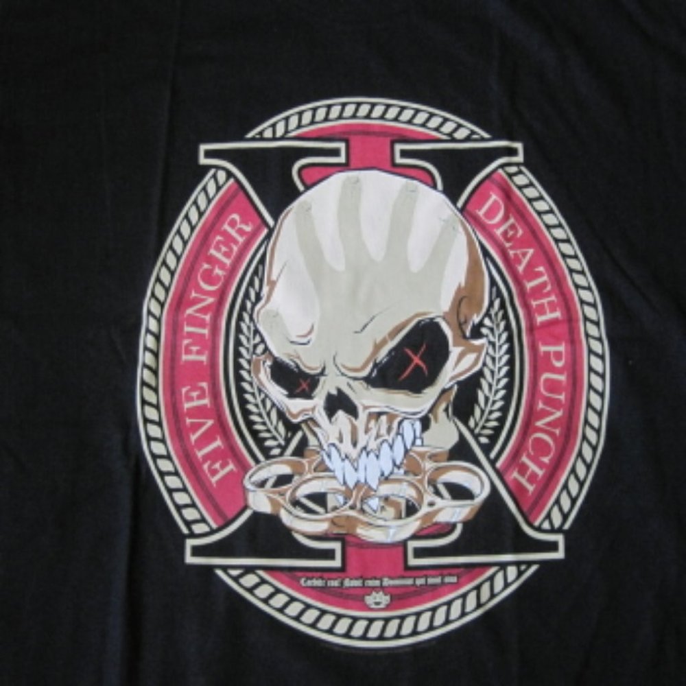 Five Finger Death Punch Skull New Tee (L)